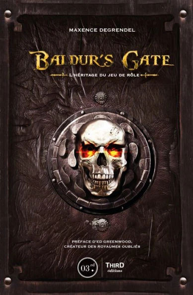 Couverture du livre « Baldur&rsquo;s Gate : L&rsquo;h&eacute;ritage du jeu de r&ocirc;le »