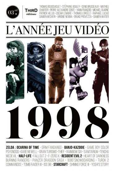 Couverture du livre « L'Ann&eacute;e Jeu Vid&eacute;o : 1998 »