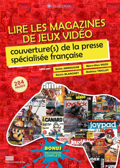Couverture du livre « Lire les magazines de jeux vid&eacute;o : Couverture(s) de la presse sp&eacute;cialis&eacute;e fran&ccedil;aise »