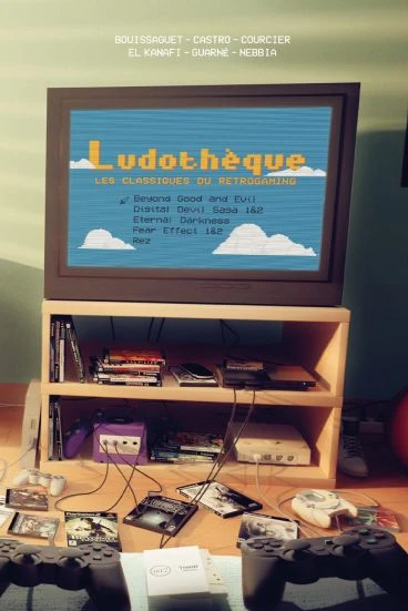 Couverture du livre « Ludoth&egrave;que : Les classiques du retrogaming - Volume 1 »