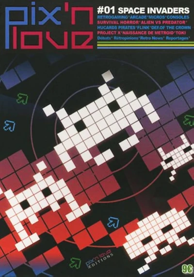 Couverture du livre « Pix&rsquo;n Love #1 : Space Invaders »